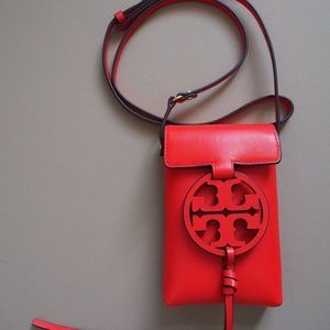 Tory Burch Miller Phone Crossbody Bright Samba